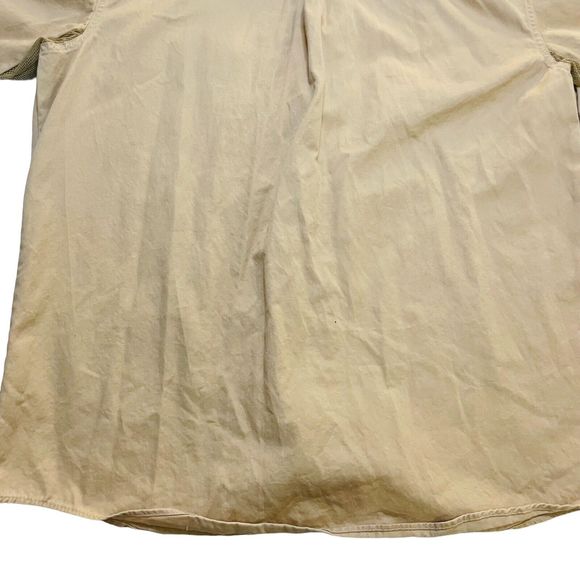 Flint River Outdoor Wear XXL Mens Hunting Shirt Tan w/Camo Right Rifle Padding - Picture 6 of 16